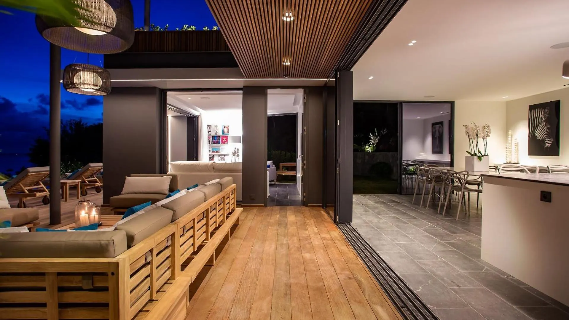 Villa Designed With Natural Elements St. Barthelemy Saint-Barthelemy