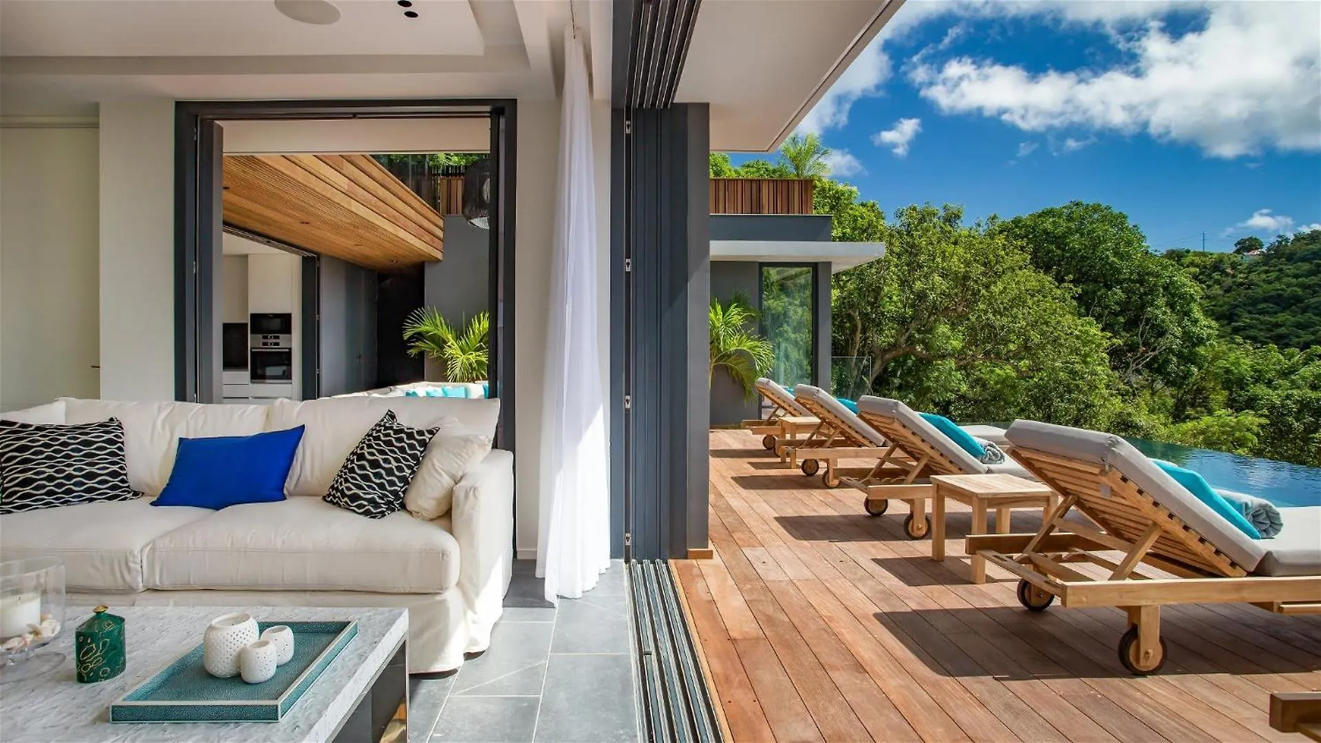 Villa Designed With Natural Elements St. Barthelemy Sankt Bartholomäus